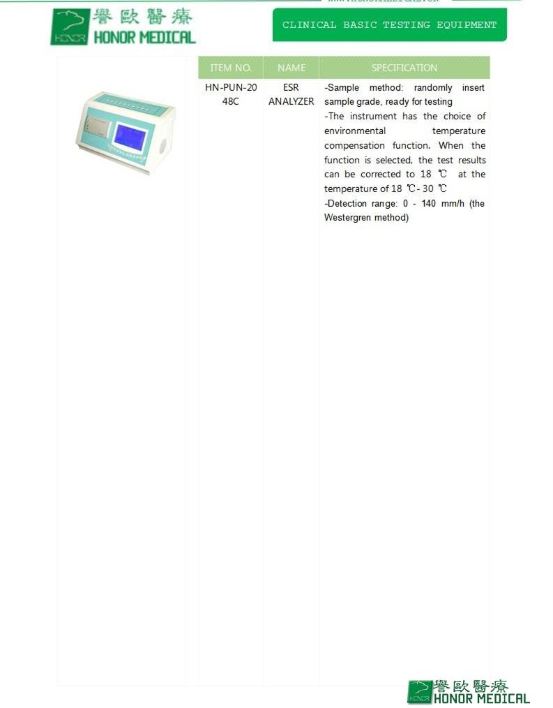 ESR ANALYZER