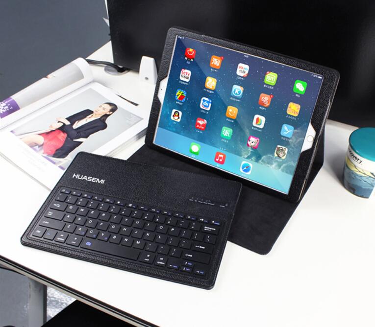 Bluetooth 30 ABS Keyboard leather case cover for ipad 129