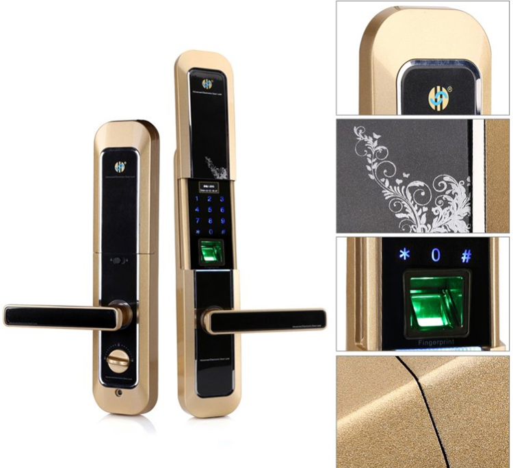 Electronic mechanical code locker hotel digital door lock