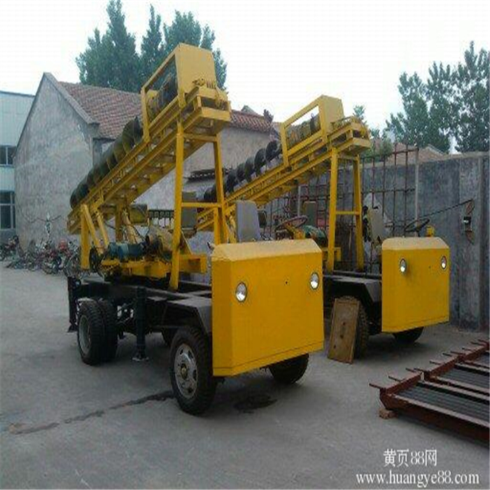 High efficiency four wheel type pile driverBF1500 15m pile driver