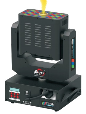 Moving head fog machine