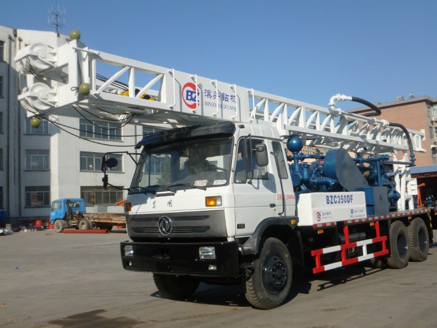 NY350DF Truck Mounted Drilling Rig