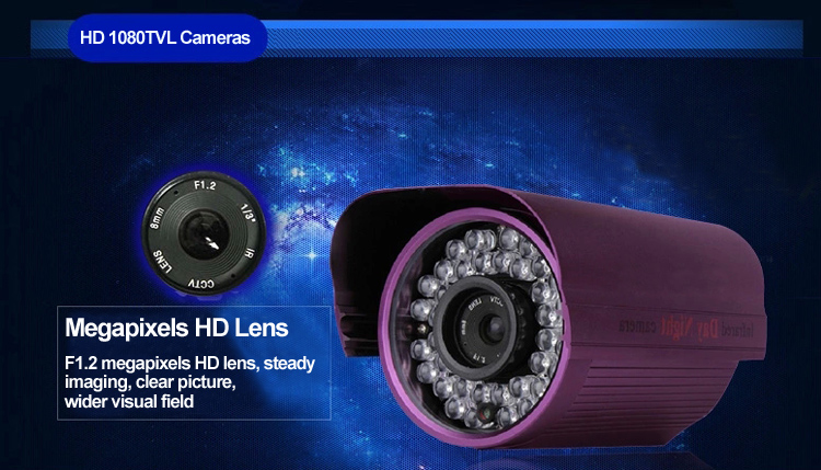 1080TVL 36High Speed IR LED Cameras