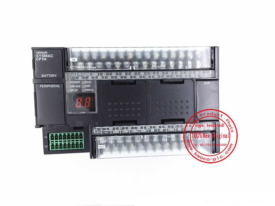 The CP1HXA40DRA programmable controllerhighspeedhighperformance compact PLC with 40 IO built in