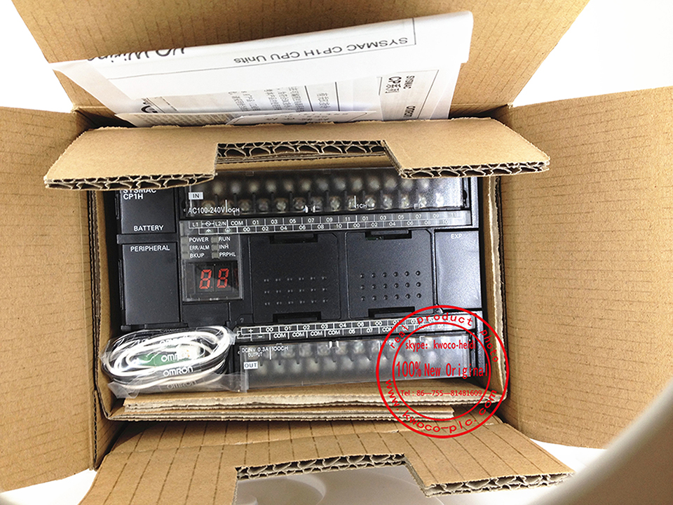 The CP1HXA40DRA programmable controllerhighspeedhighperformance compact PLC with 40 IO built in
