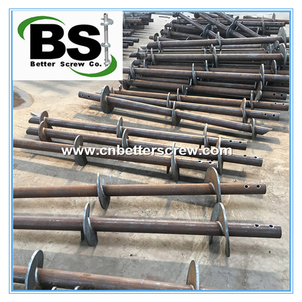 made in china helical pier with three helix for American market