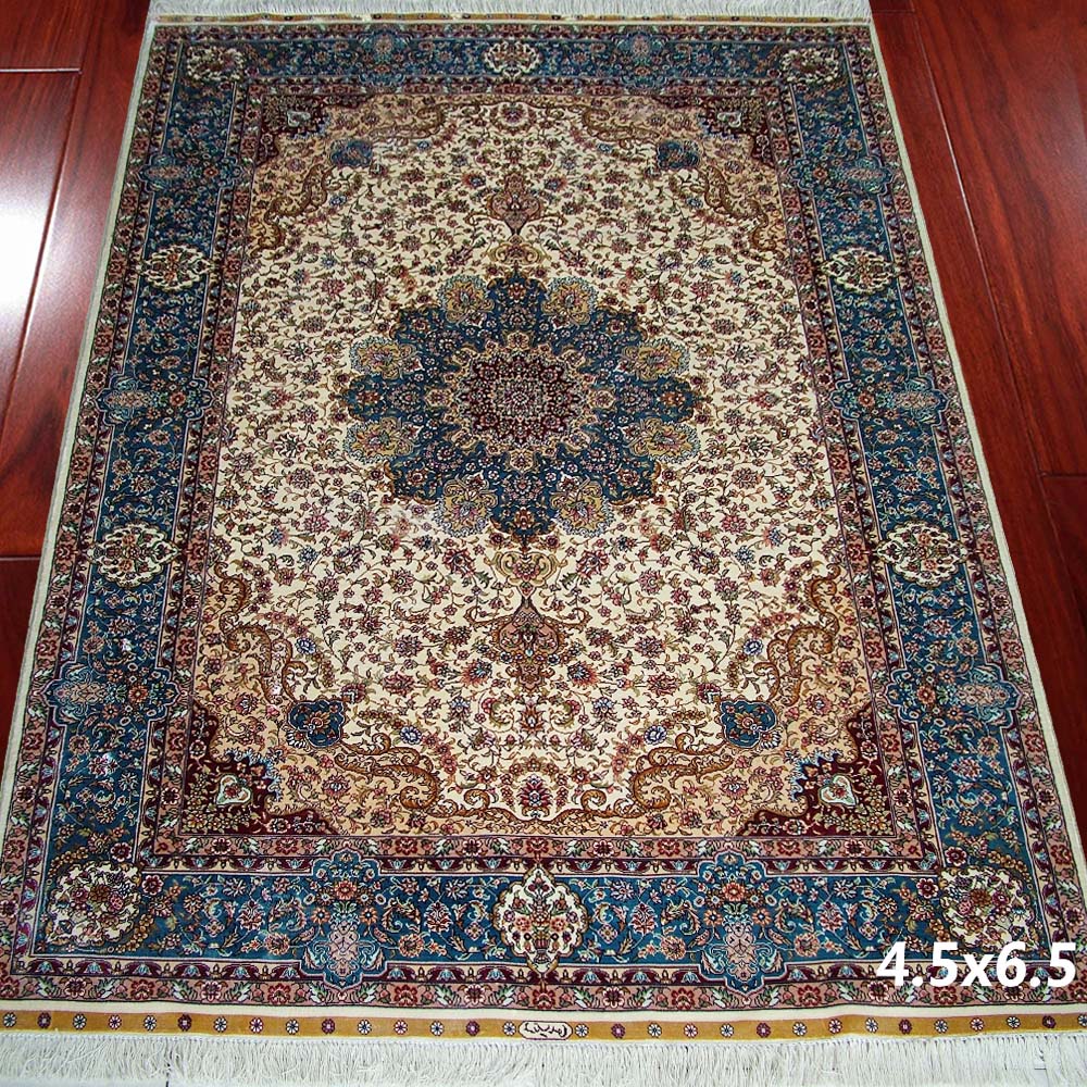 Persian Silk Carpet Handmade From China, Persian Silk Rugs