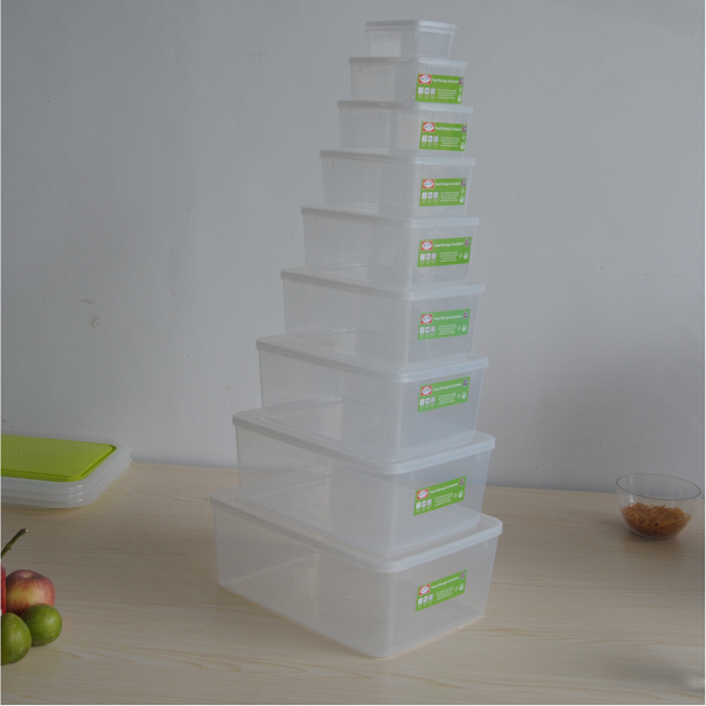 pp wholesale BPA free export plastic storage box storage container for food