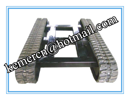 rubber track undercarriage rubber crawler undercarriage rubber track chassis