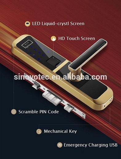 Smart home system biometric fingerprint door lock digital home lock