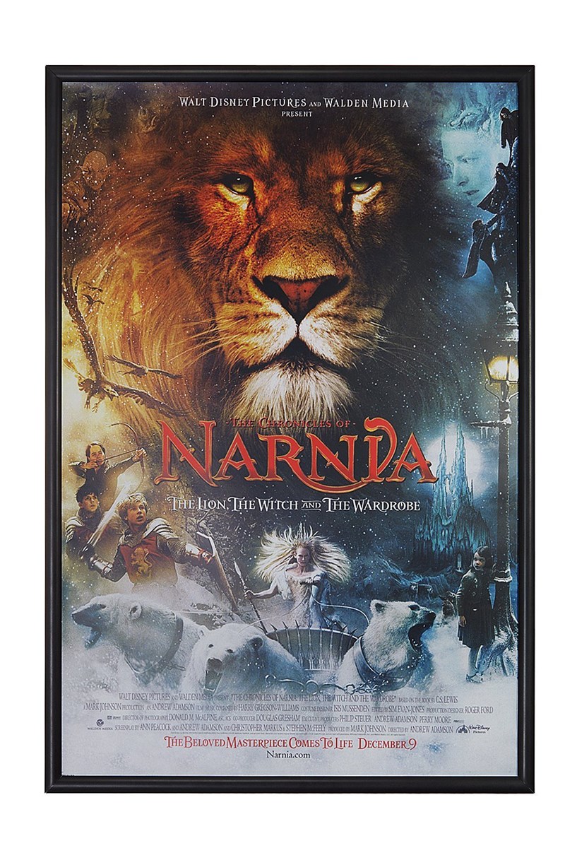 Movie Poster Snap Frame 27 x 40 inch narrow 1 inch 25mm wide aluminum front loading snap frame
