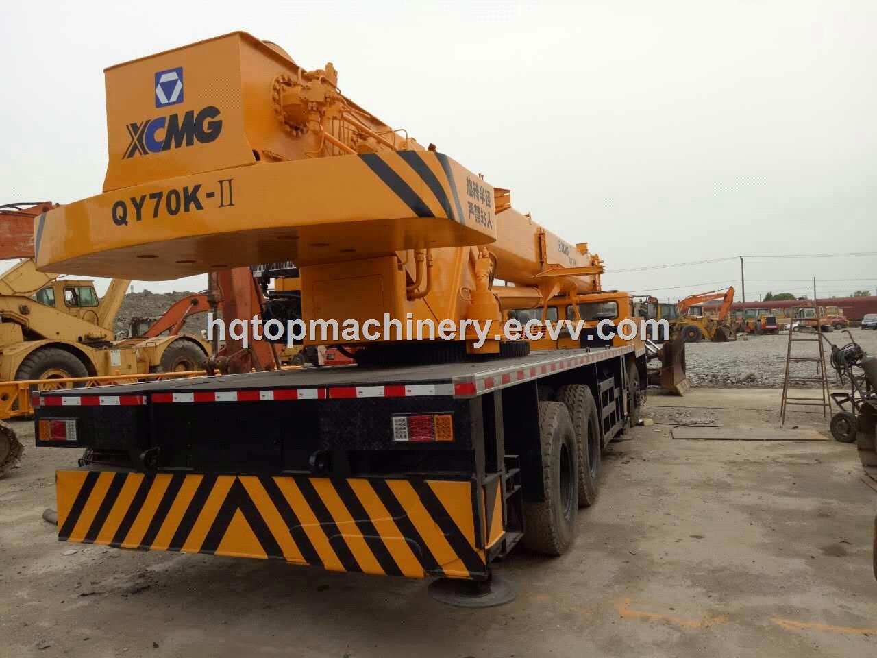 Chinese Construction CraneUsed XCMG QY70K 70tons Truck CraneHydraulic Secondhand Mobile Crane