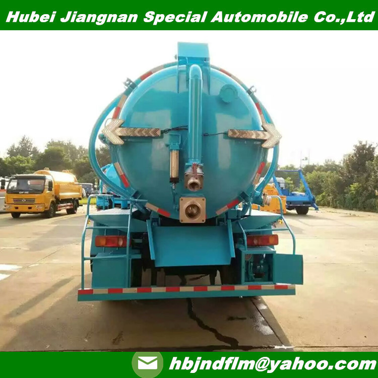 12cbm vacuum sanitation sewer cleaning trucks foar sale