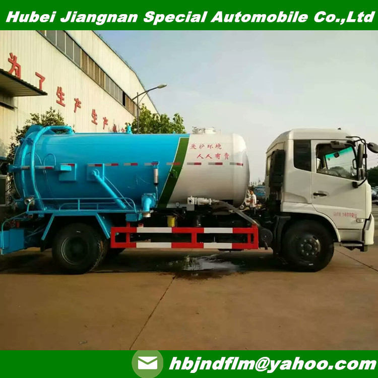 12cbm vacuum sanitation sewer cleaning trucks foar sale