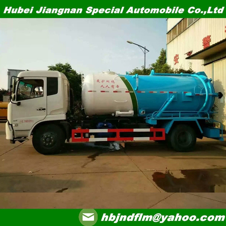 12cbm vacuum sanitation sewer cleaning trucks foar sale