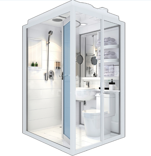 Whole Produce Durable Prefabricated Bathrooms Pods