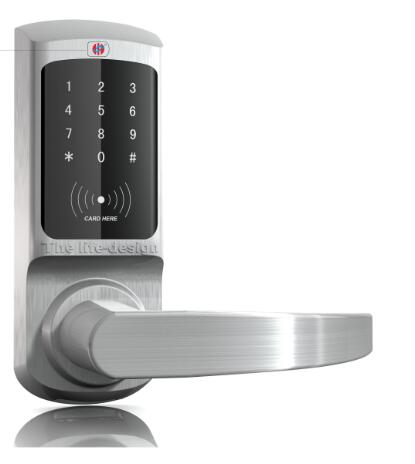 Biometric hotel lock system card Password Door Lock
