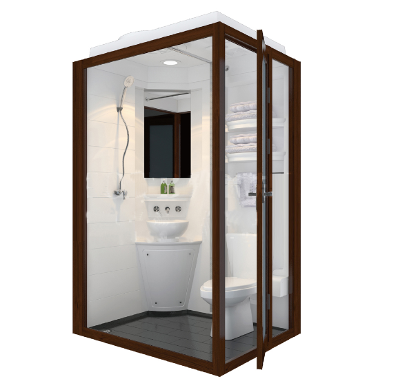 Fashion Design Green Environmental Protection Prefab Bathroom Pods