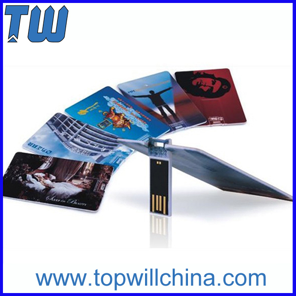 Classic Credit Card USB Flash Drive Free Full Color Digital Printing Fast Delivery