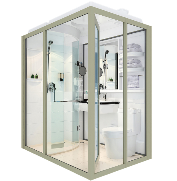 2018 New Style Shower Kit Mobile Prefab Shower Cabins Bathroom