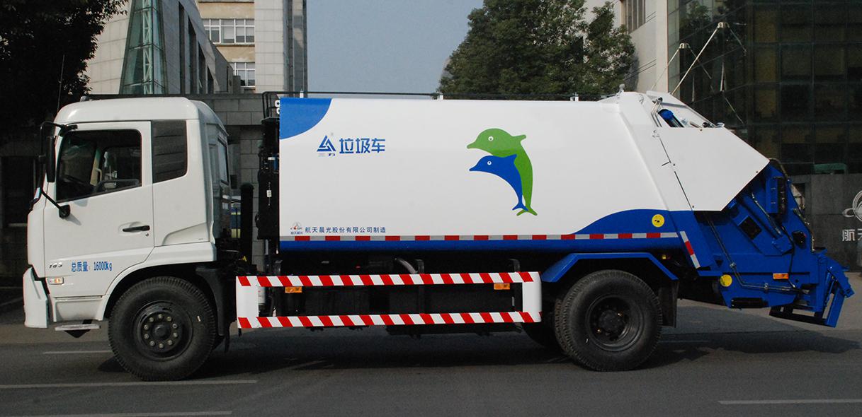 compression refuse collector garbage truck
