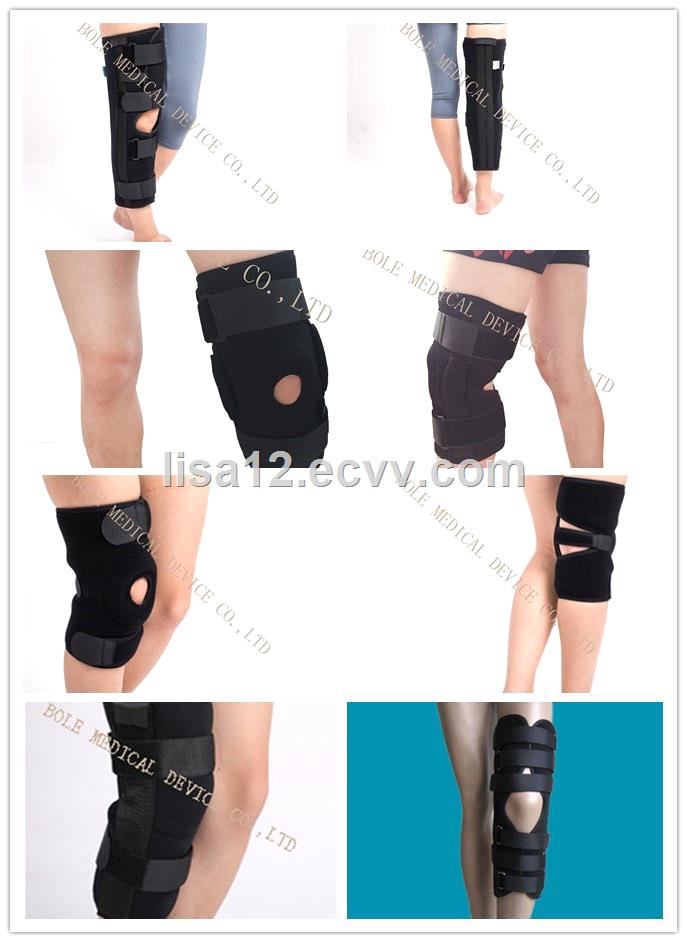 adjustable orthopedic knee support knee joint open knee sleeves knee braces