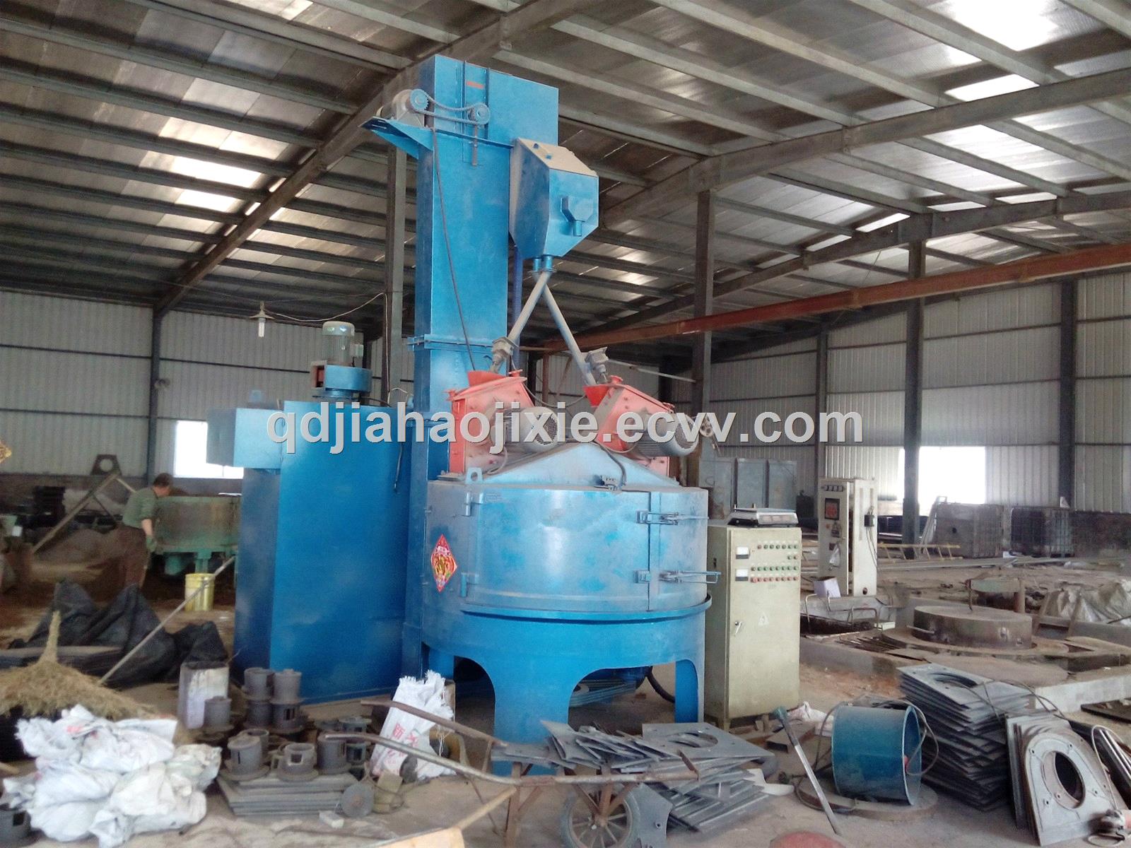 rotary table rust removing shot blasting machine turntable