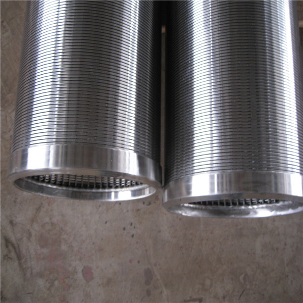 stainless steel Johnson wedge wire wrap screen for water well