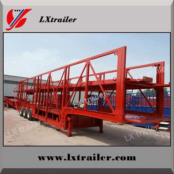 3 Axles Fuwa Brand Car Carrier Semi Trailer