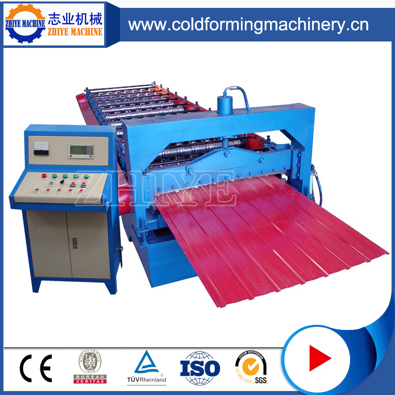 Aluminum Roofing Sheet Roll Forming Machine