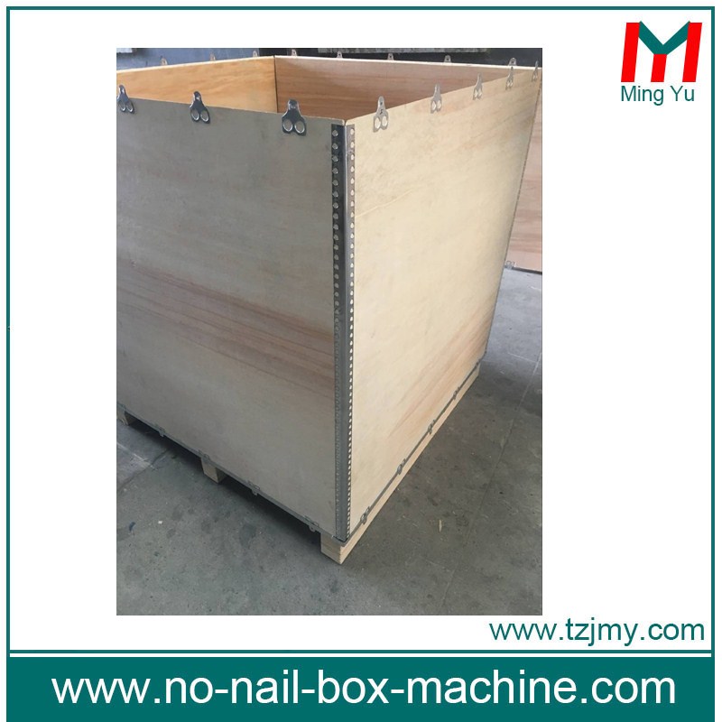 Folding box collapsible plywood box