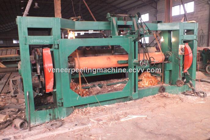 Hot Sale Factory Price Linyi Famous Brand 8 Feet CNC Spindle Peeling Machine for Plywood face veneer