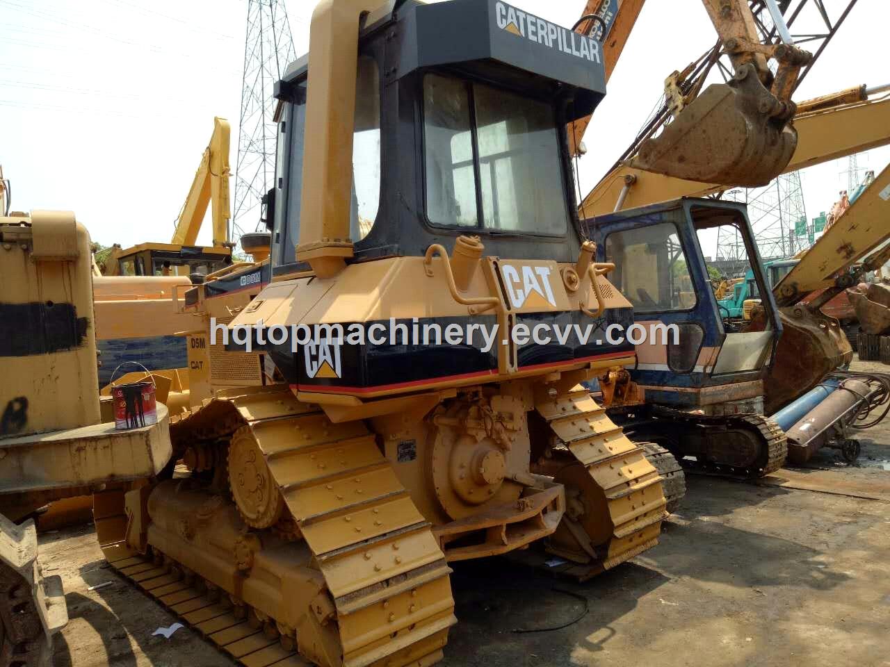 Japanese Original Construction MachineryCheap Hydraulic Used D5M D155A D6G Crawler Bulldozer