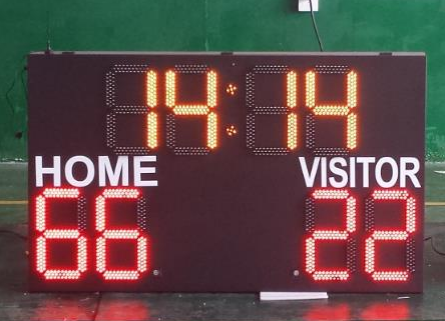 LED electronic football scoreboard