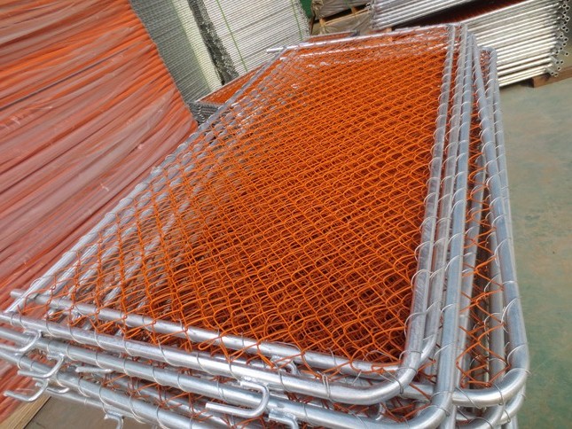 Orange PVC Coated Road Safety Barriers Made In ChinaDirect Factory