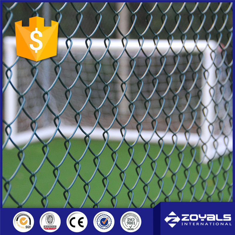 Security PVC Chain link Fencing from AnpingChina with ISO Certifictate