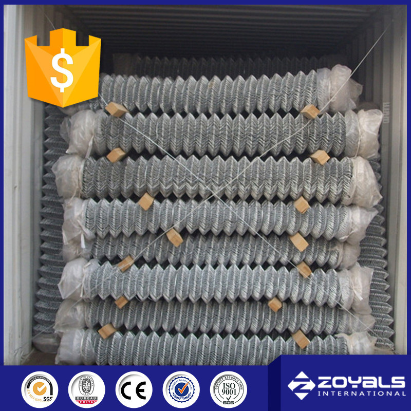 Security galvanized Chain link Fence with high quality and lower price