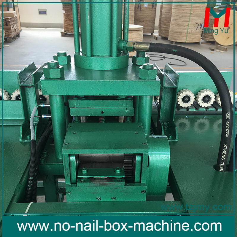 Steel Tongue Buckle Machine for FoldAble Boxes