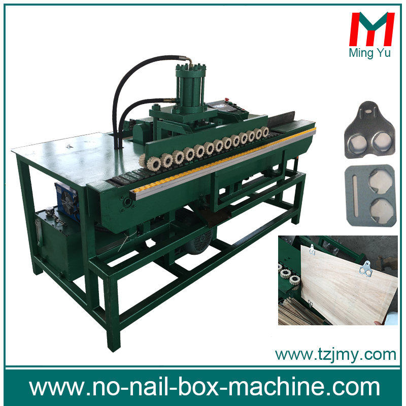 Steel Tongue Buckle Machine for FoldAble Boxes