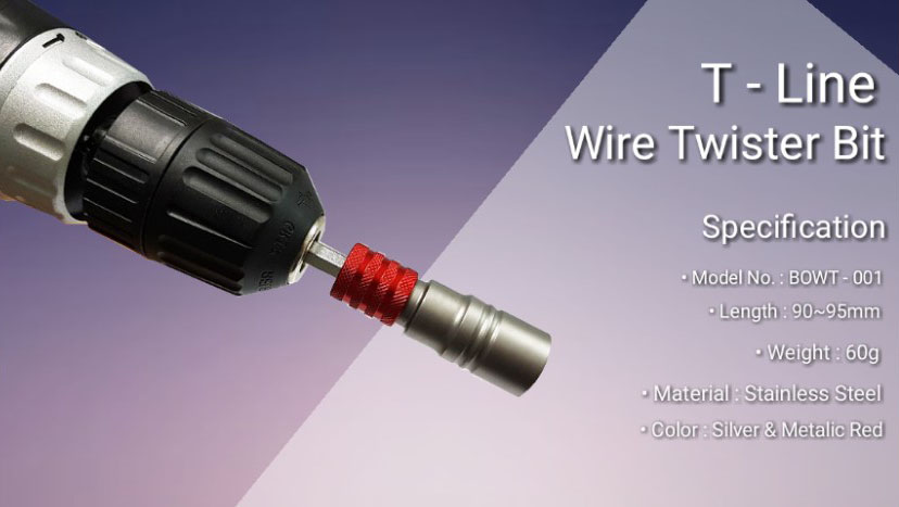 TLine Wire Twister Bit