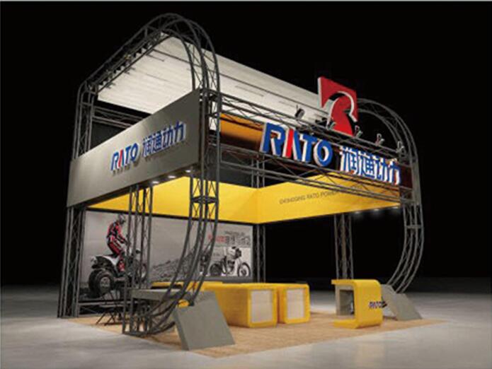 Truss system for large size exhibition event show fair acting conference aluminum truss