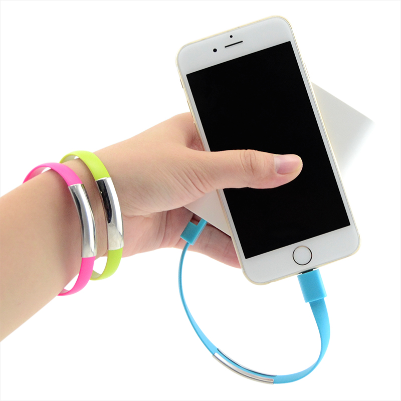 Gift Bracelet usb charging cable Wearable mobile phone data cable