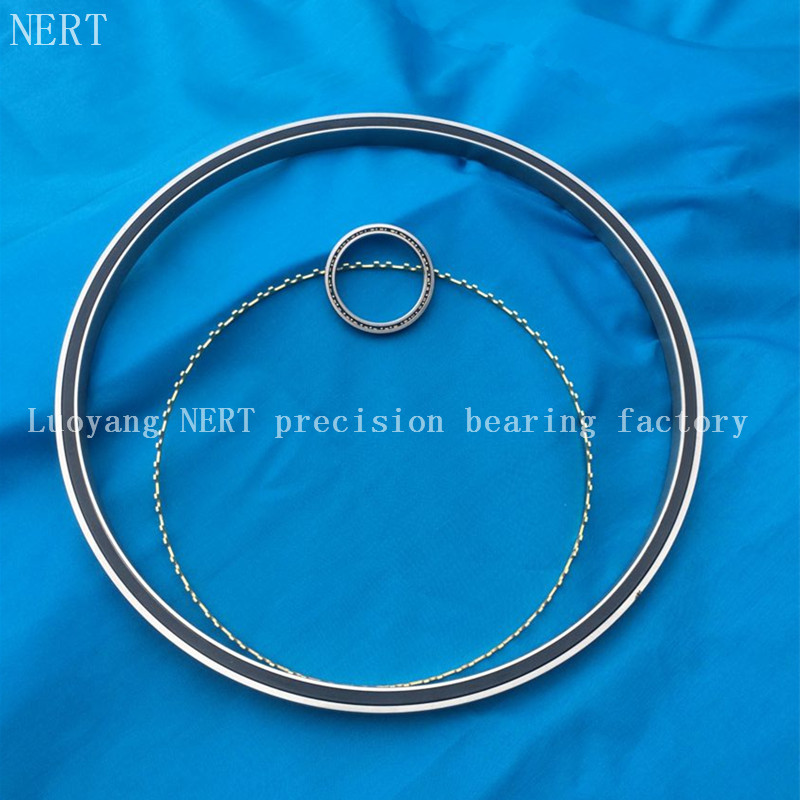 Thin section bearings four point contact ball bearings JU120XP0
