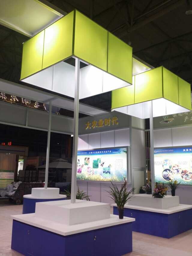 exhibition fabric stand system aluminium material board producer trade show graphics backdrop