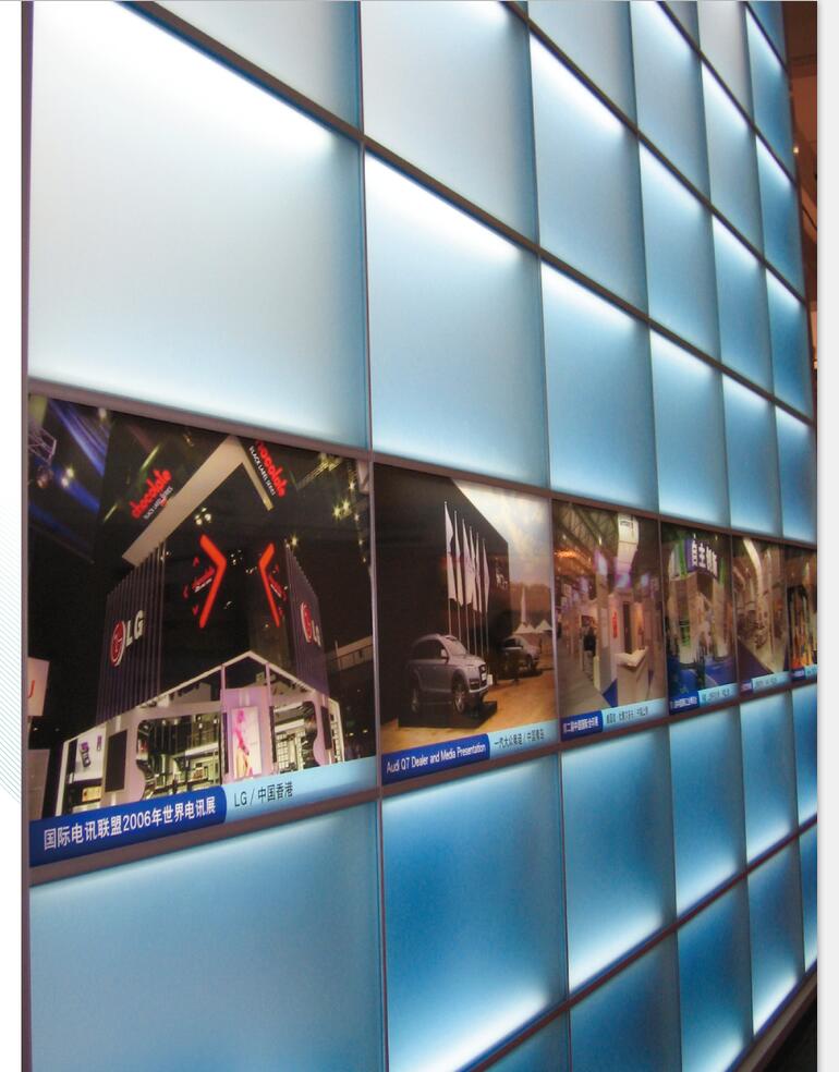 lighting wall board system box for exhibition stand expo equipment trade fair advertisement exhibit display booth