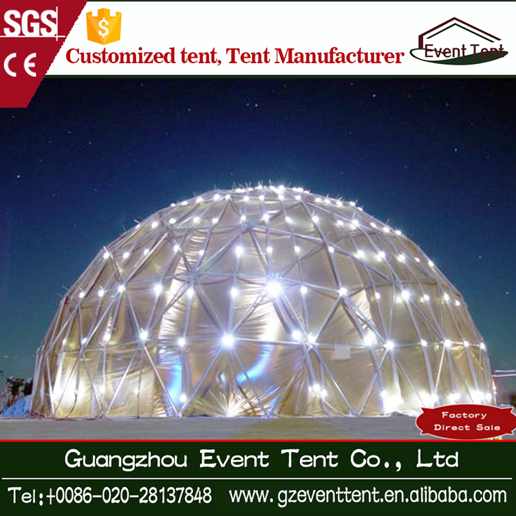 luxury transparent geodesic dome marquee tent for sale