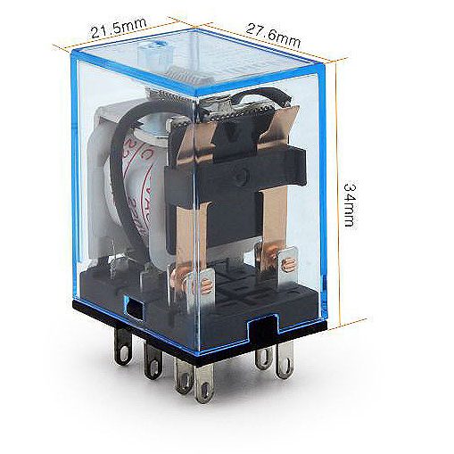 Mininature Power Relay MY2 HH52P for Household ElectricalCommunicationIndustry
