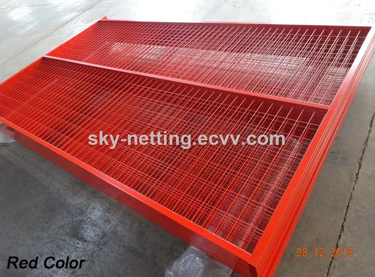695 ft powder coated Canada Standard Temporary Fence