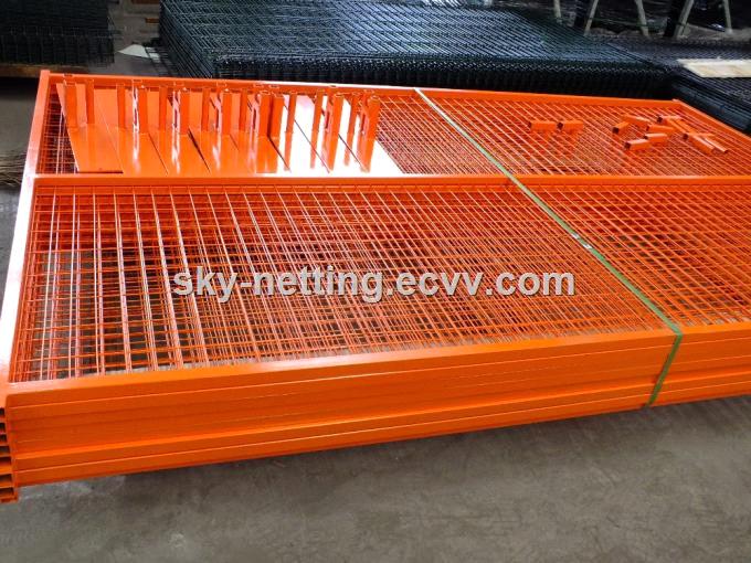 695 ft powder coated Canada Standard Temporary Fence