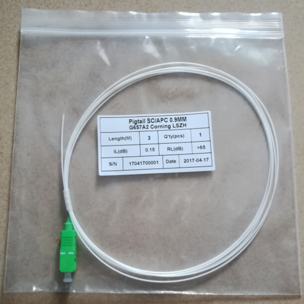 FTTH solution fiber optic pigtail China manufacturer optical pigtail OEM